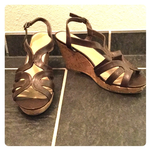 Kelly & Katie Shoes - Kelly & Katie Cork Wedge Sandals