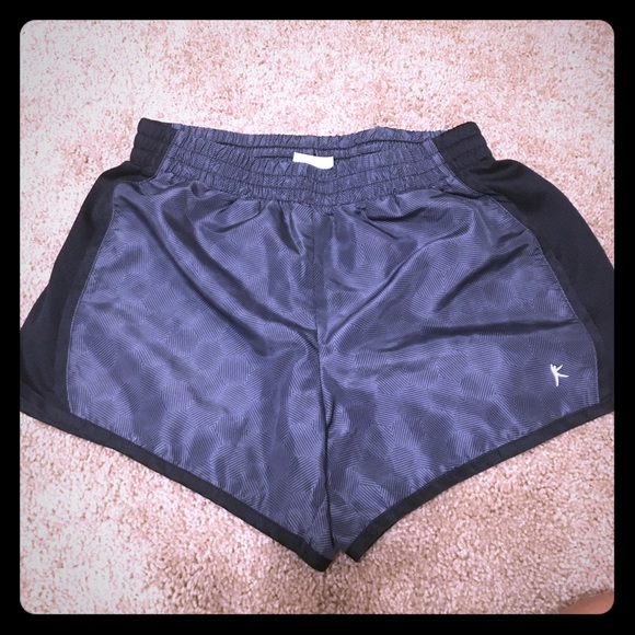 Danskin black running shorts