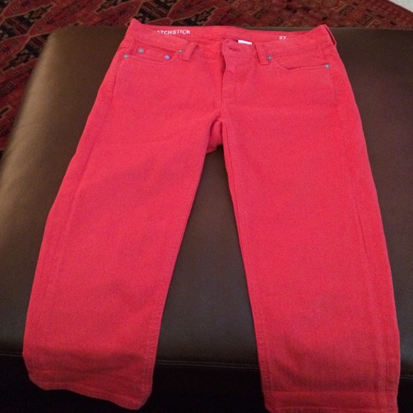 Matchstick capris