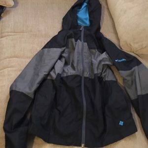 Columbia rain coat