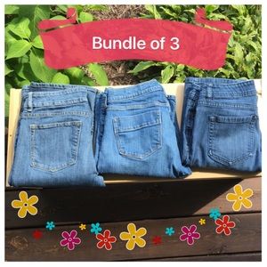 Bundle of 3 pairs of Jeans