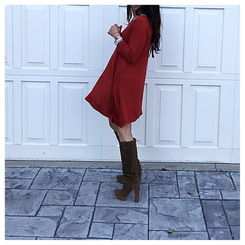 Fall Rust color tunic LOWEST PRICE NO OFFERS - Picture 3 of 5