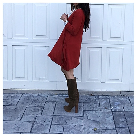 Fall Rust color tunic LOWEST PRICE NO OFFERS - Picture 3 of 5