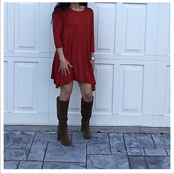 Fall Rust color tunic LOWEST PRICE NO OFFERS - Picture 5 of 5