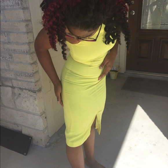 Yellow midi not for sale