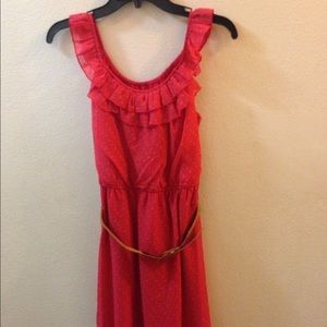Coral casual dress