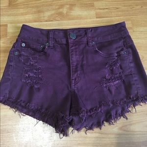 AEO Distressed Shorts