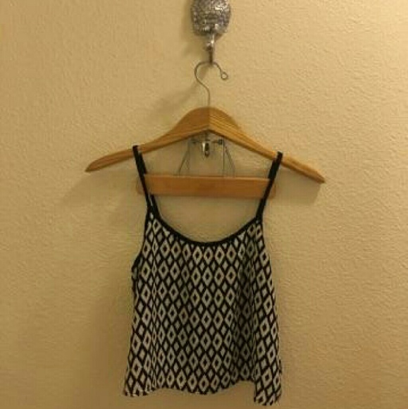 Pattern Crop Top