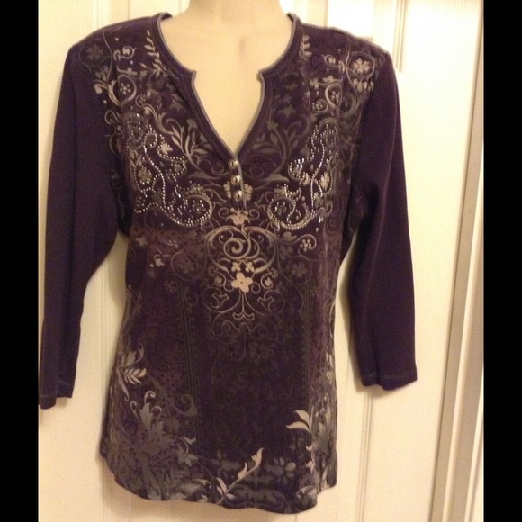 Blue Canyon purple top