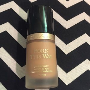 Used Too Faced Born this Way Foundation in Sand