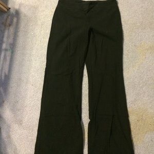 Black boot cut yoga pants