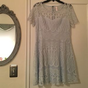 Baby Blue lace dress