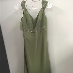 Cute green dress from Mary's bridal