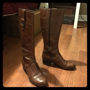 Genuine leather tall boots!