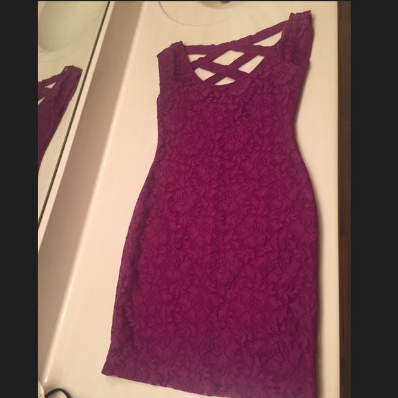 Purple dress