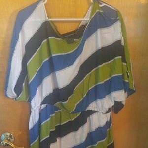 Striped Ashley Stewart top