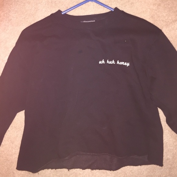 BRANDY MELVILLE "nuh uh honey" SWEATER