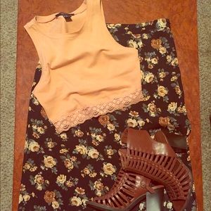 🚫SOLD🚫 Maxi skirt w/double side split