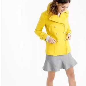 NWOT JCrew stadium cloth coat by nello giro size 4