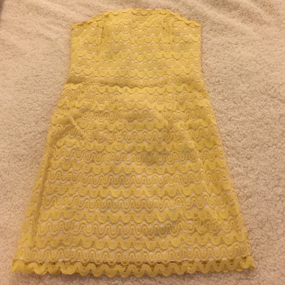 Lilly Pulitzer strapless sundress