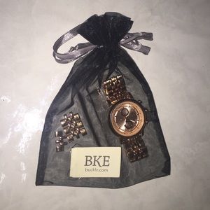 NWT Buckle Rose Gold Watch.