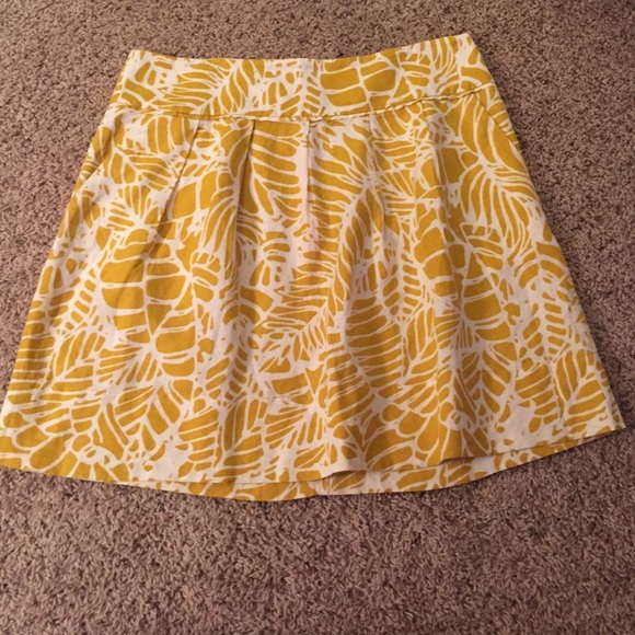 LOFT a-line skirt with pockets. Size 10