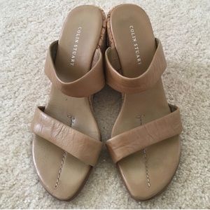 Colin Stuart Strap and Cork Wedges