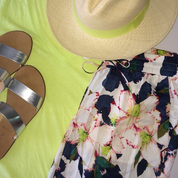 J. Crew Floral Pants 00