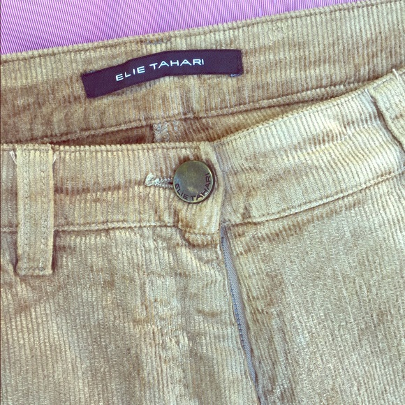 Tan SIZE 8 Elie Tahari Pants