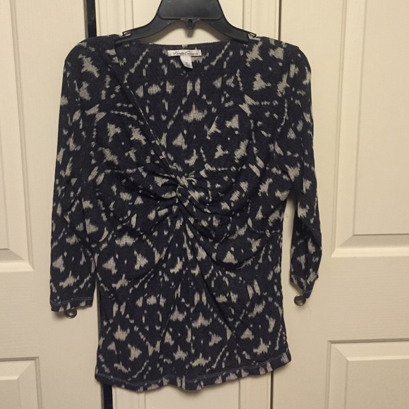 Kenneth Cole print top