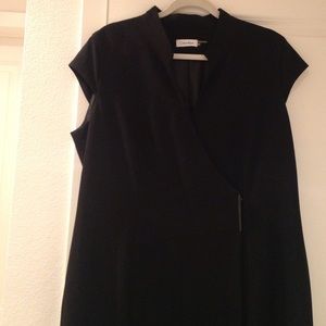 Black Calvin Klein Suit Dress