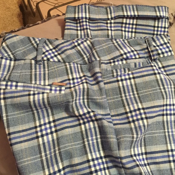 Plaid trousers from New York and Co