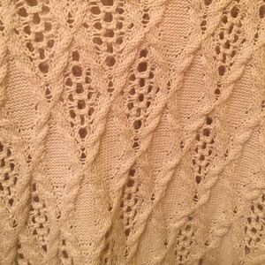 Worn once! Cream shirt