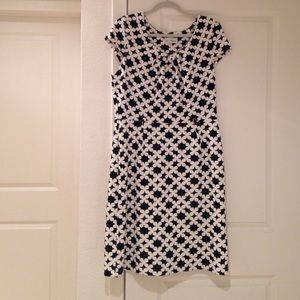 Black & white Olivia Matthews dress