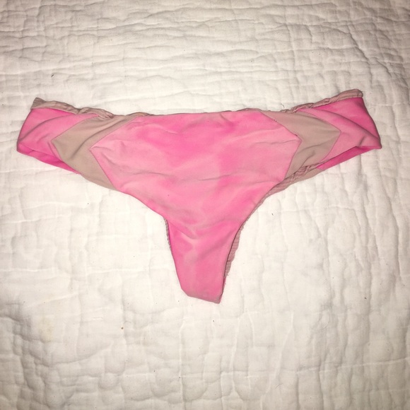 Pink Acaica Bottoms, faded in some areas