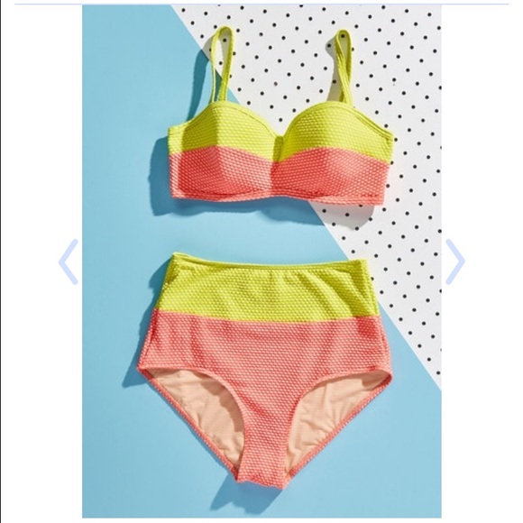 Modcloth High Waisted Bikini