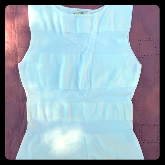 CACHE white Stretch Cami Top SIZE LARGE
