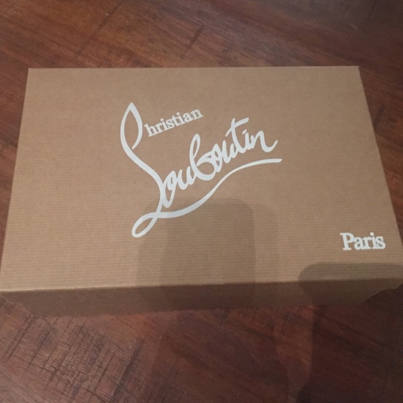 Christian Louboutin box.