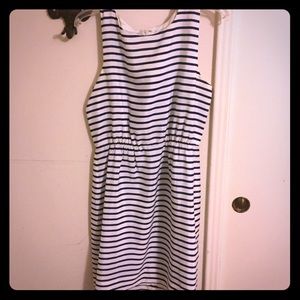 JCrew striped dress