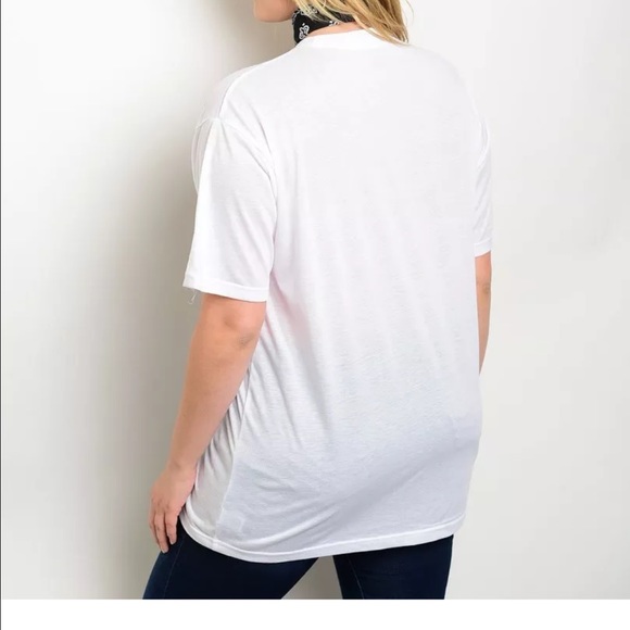 💥Plus size No Coffee No Workie graphic T - Picture 2 of 2