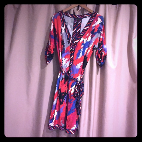 Medium belted BCBG MaxAzria dress.