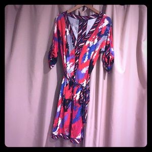 Medium belted BCBG MaxAzria dress.