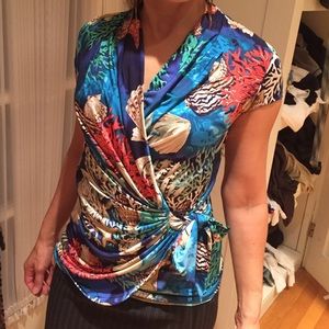 Beautiful cache sea print blouse