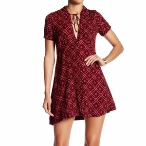 Free people maroon dress