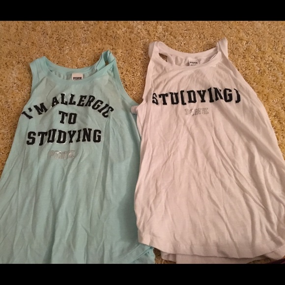 PINK Victoria's Secret Tops - Victoria secret tank tops size medium. Two of them