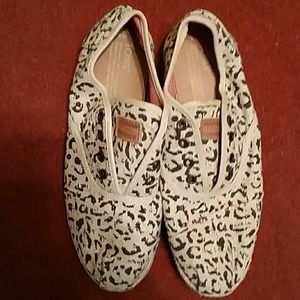 Toms Leopard Print Espadrille Sneakers