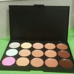 15 Color Concealer Contour Palette