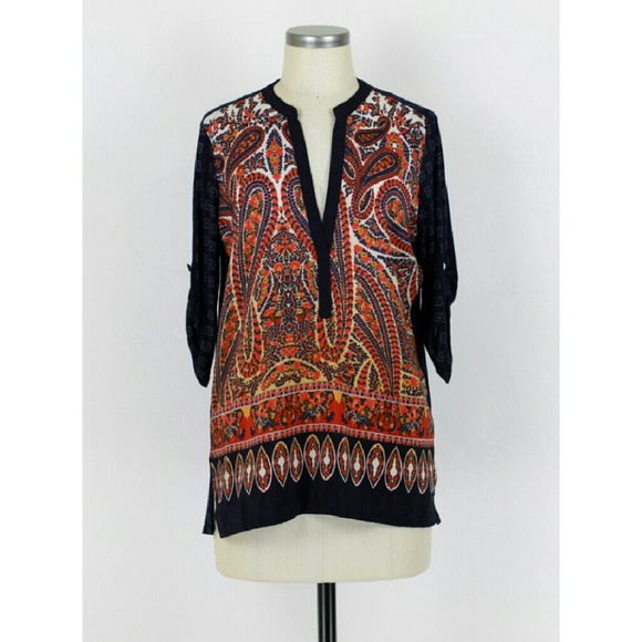 Anthropologie Tops - Anthropologie Tiny Persian Pear Top