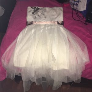 White homecoming dress