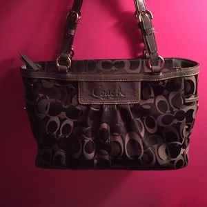 Authentic Coach tote bag